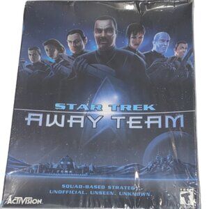 Star Trek Away Team PC CD-ROM Video Game Activision single and multi-player